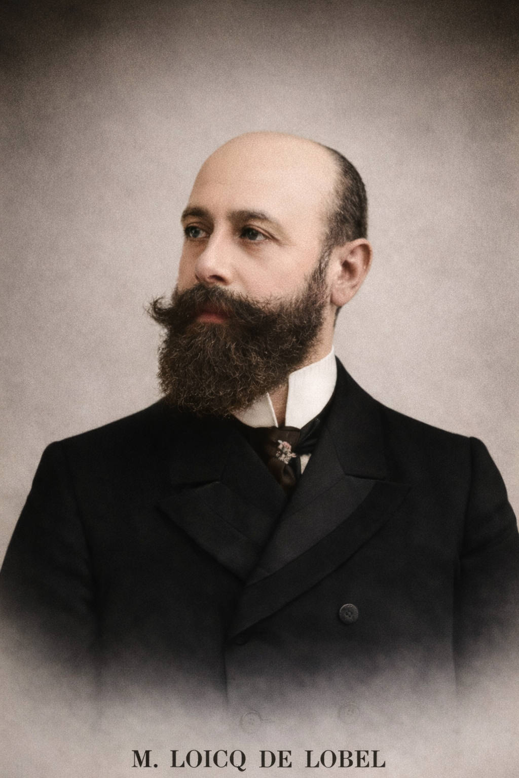 Baron Léon Loicq de Lobel portrait