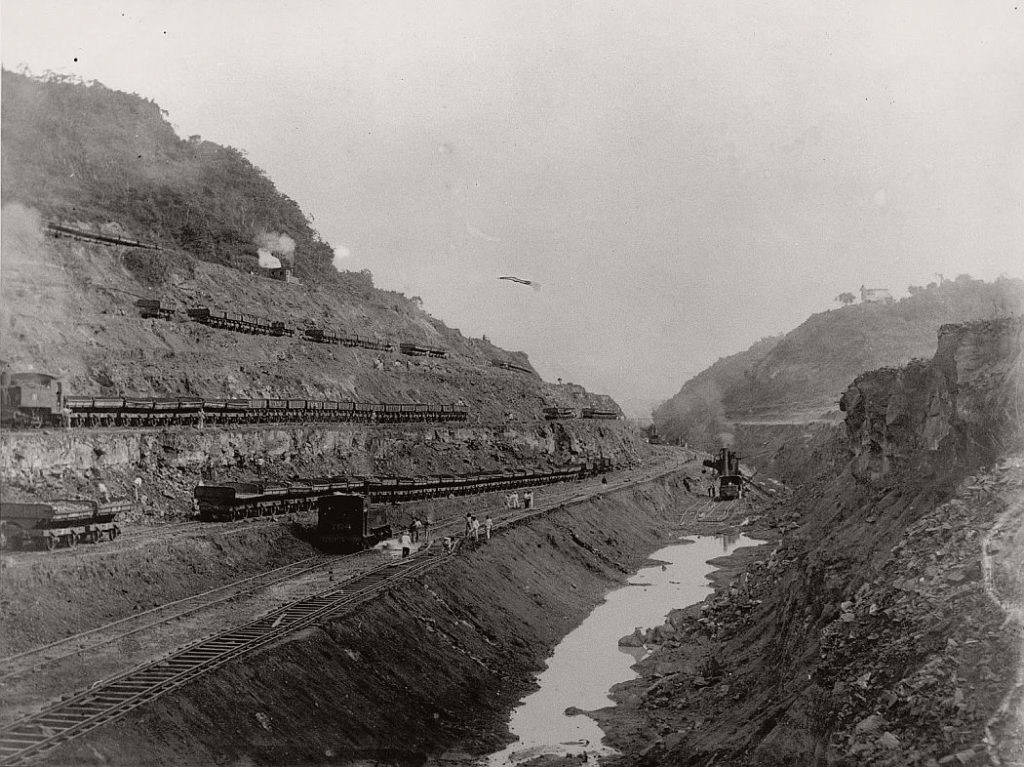 Culebra Cut, Panama Canal, 1904